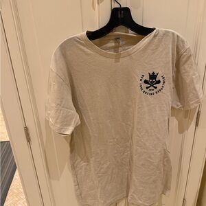 Men's Cream Graphic T-Shirt